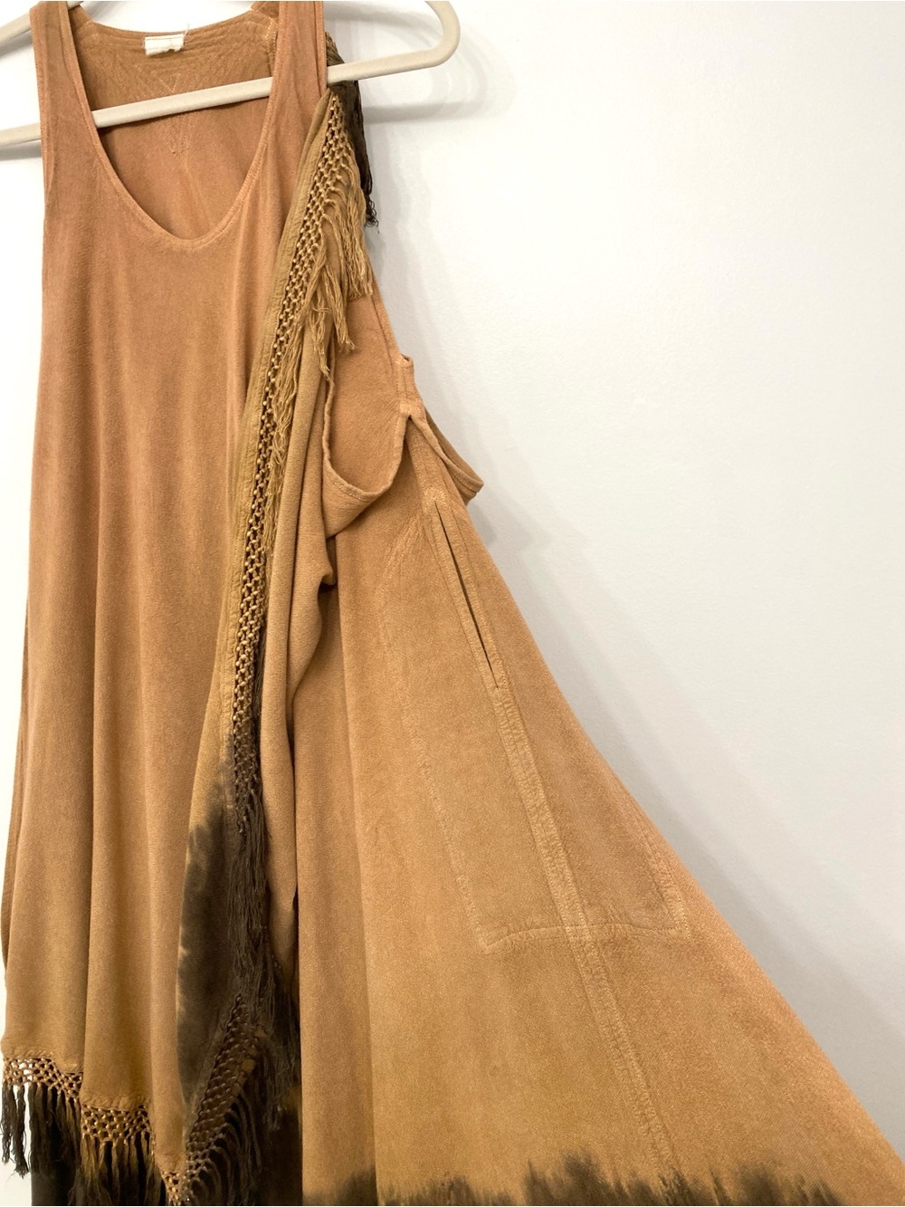 Kin Amora Desert Dweller Dress Fringe Moroccan Resort Travel Dress One Size Boho - Picture 9 of 16